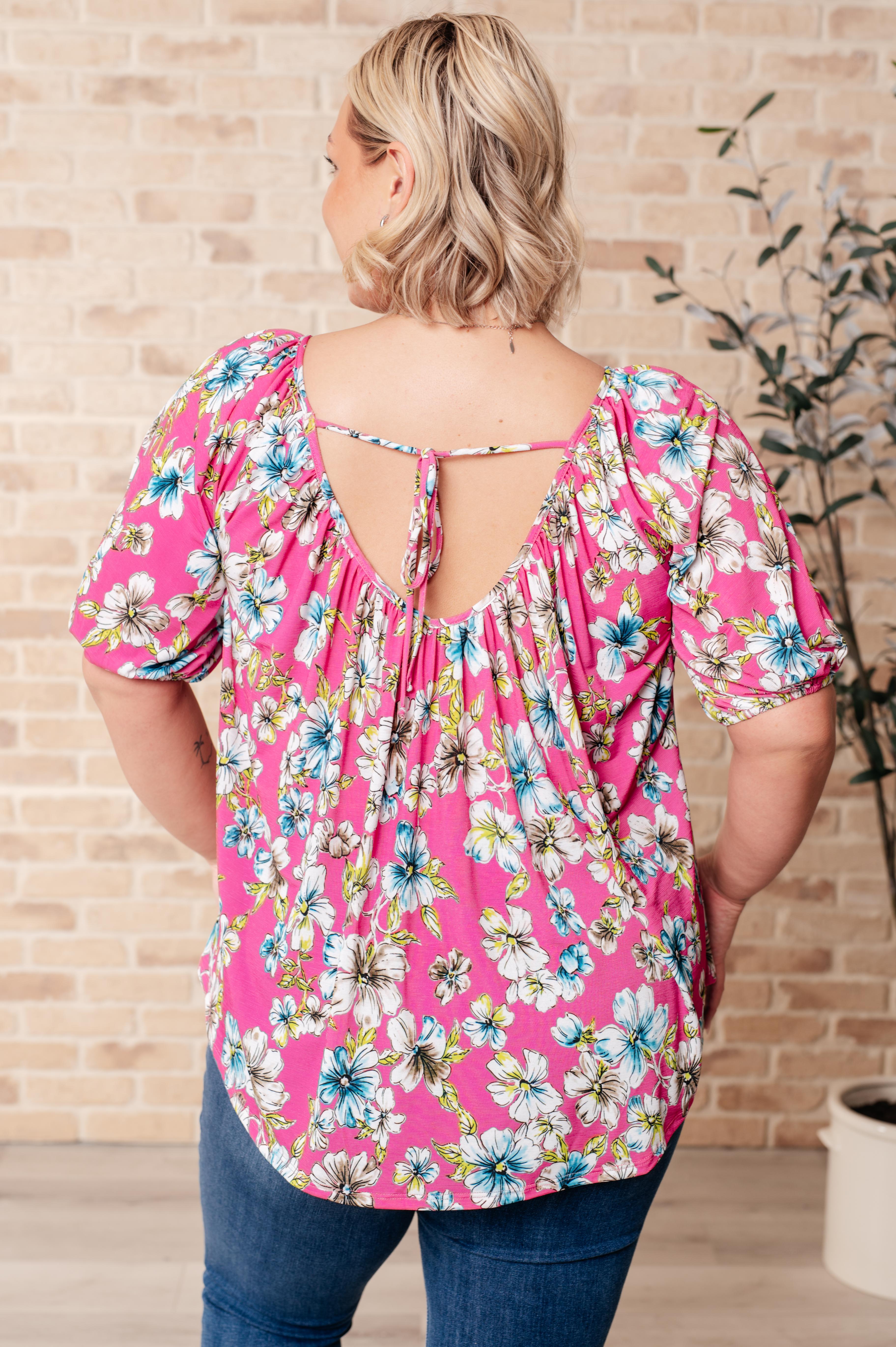 Bloom So Bright Floral Top